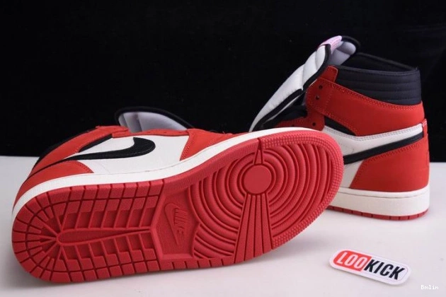 Bmlin JORDAN AIR SCOTT HIGH 1 100(RED) - RETRO TRAVIS OG CD4487 X 0729